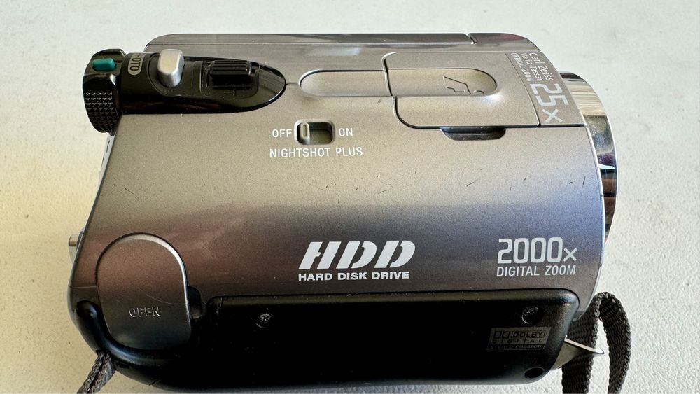 Camera Video Sony DCR SR72E, 60 Gb.  Rigorosamente nova.
