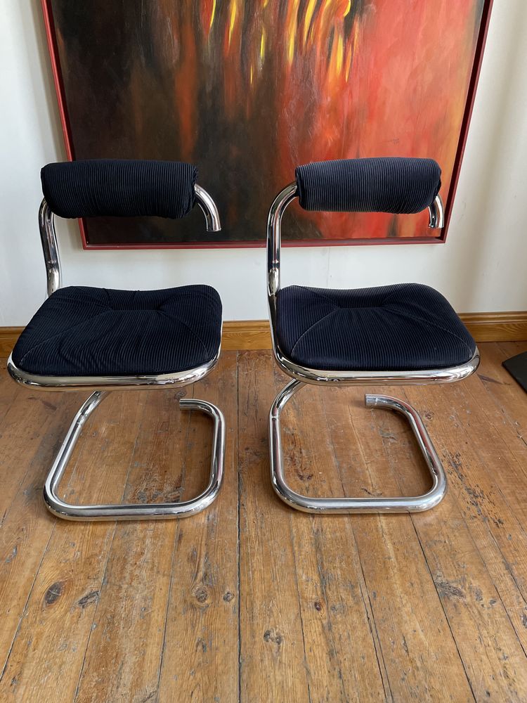 *rezerwacja*Mid Century modern”cobra chair” krzesło 1 z 2