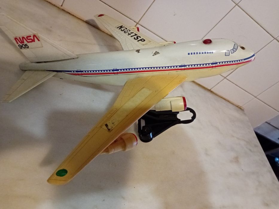 Avião Antigo Boeing Nasa Estado Razoável
