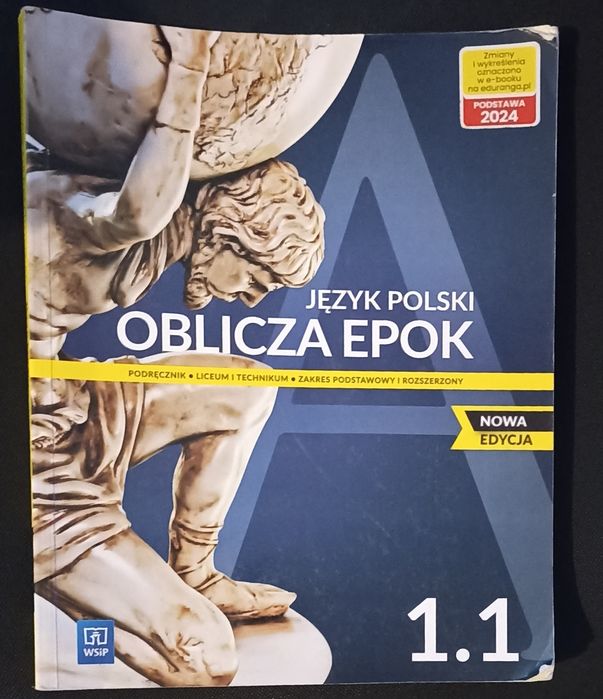 Podręcznik do polskiego klasa 1  WSiP