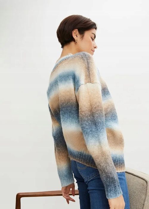 B.P.C sweter ombre cieniowany ^52/54