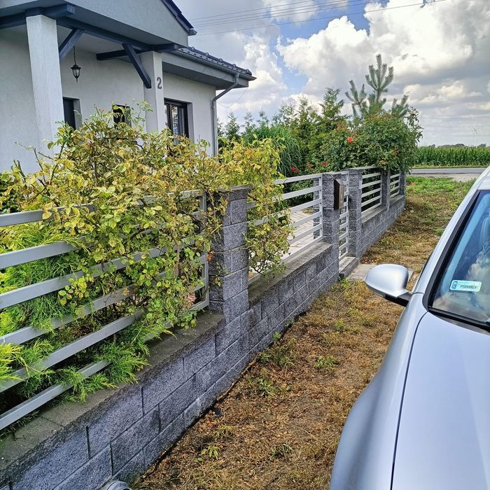 Ogrodzenia, balustrady itd. stal czarna , aluminium, stal nierdzewna