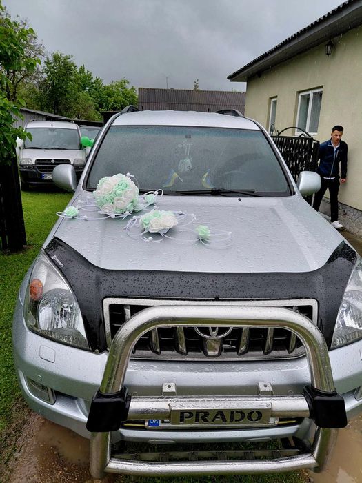Прокат авто_Tойота Прадо 120_ (весілля)
