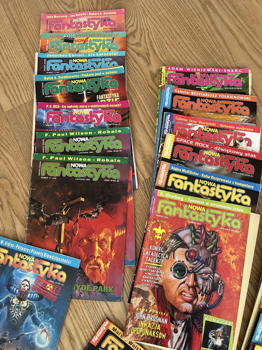 Fantastyka Nowa Fantastyka numery z lat 80 i 90 44szt