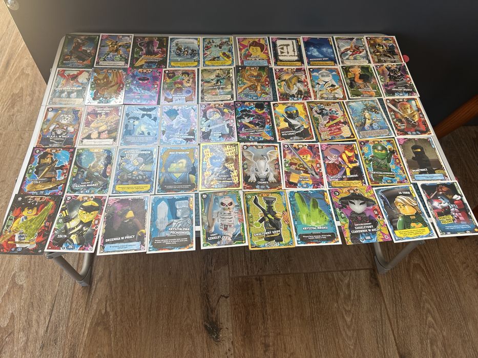 50 kart Lego Ninjago