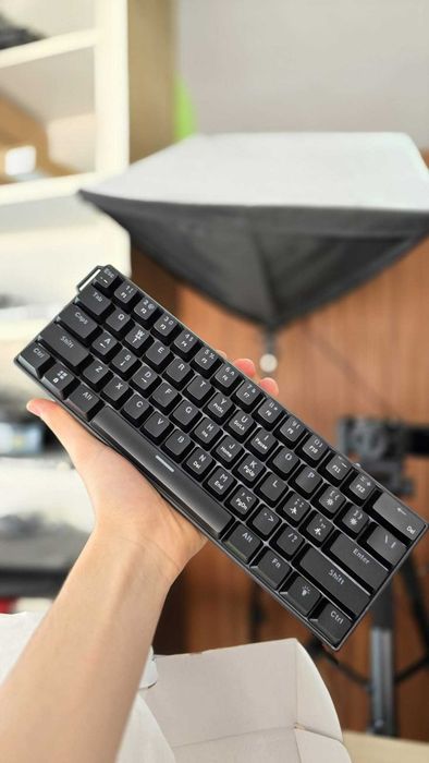 Ajazz NK61 Teclado mecânico 60% - Várias cores [Garantia]