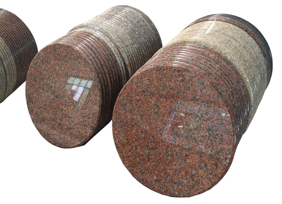 blat granitowy polerowany do stolika 65x2cm kolor G562 Czerwony Klon