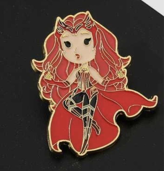 Pin znaczek przypinka badge Wanda Maximoff Marvel Avengers