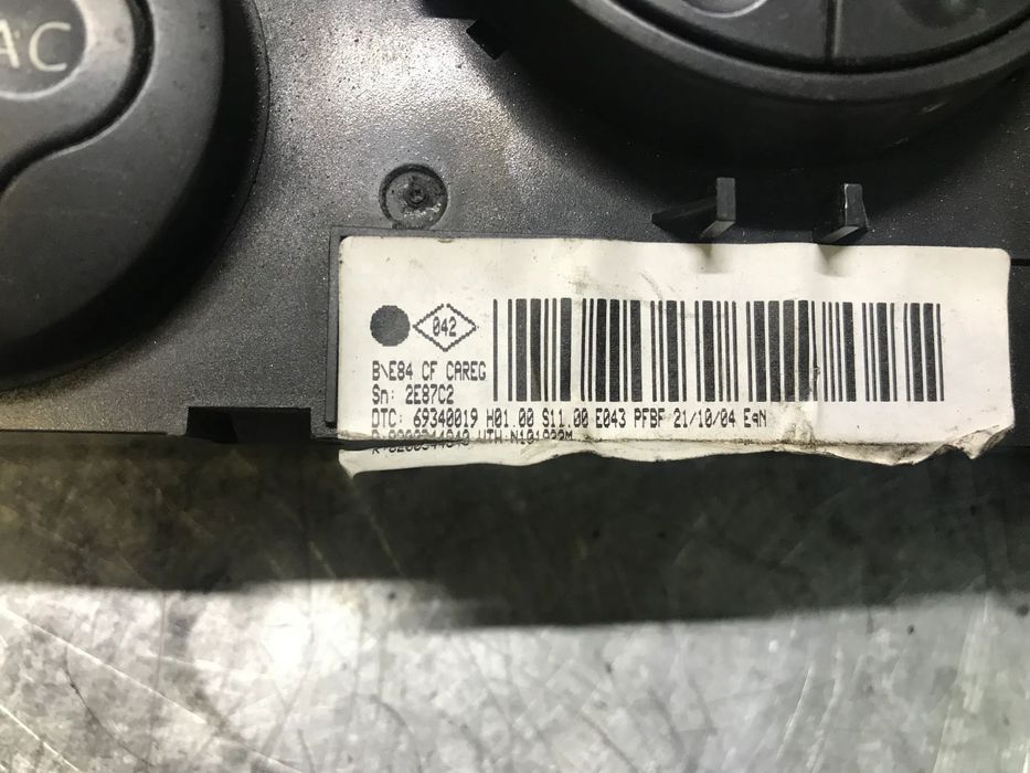 COMANDO SOFAGEM / AC RENAULT SCENIC II / MEGANE II 8200344842