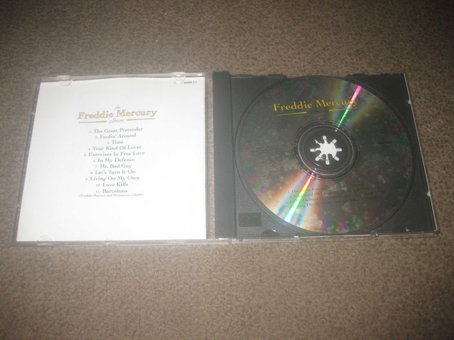 CD do Freddie Mercury "The Freddie Mercury Album"