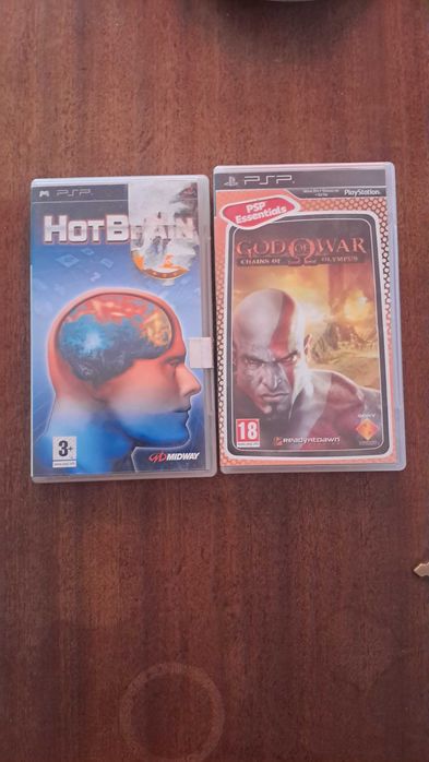God of War: Ghost of Sparta PSP + Hot Brain (Lote ou Unidade)