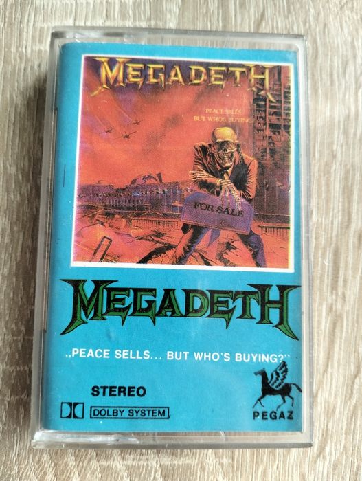 Kaseta magnetofonowa Megadeth