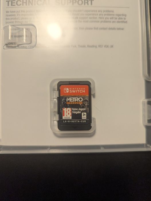 Metro Redux Nintendo switch
