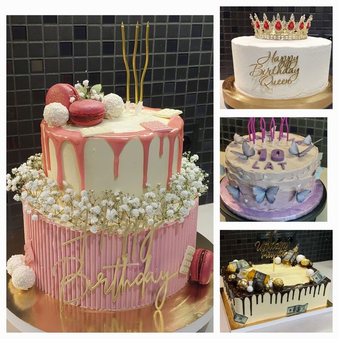 Słodki stół,monoporcje,domowe ciasta,torty,deserki,babeczki,rurki