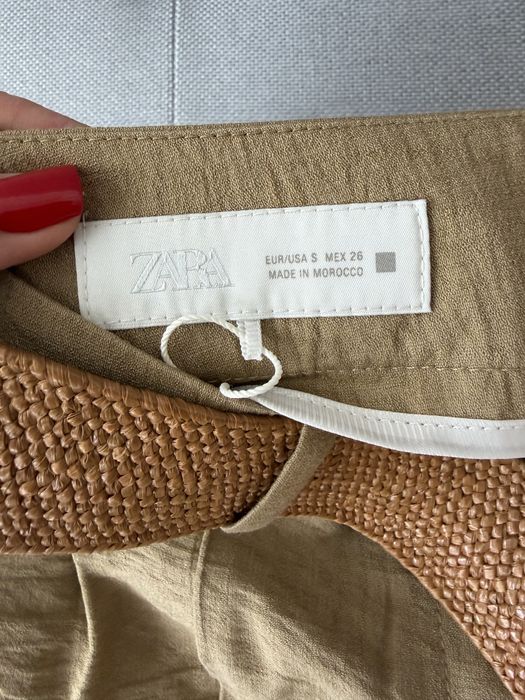 Шорти Zara з паском бермуди