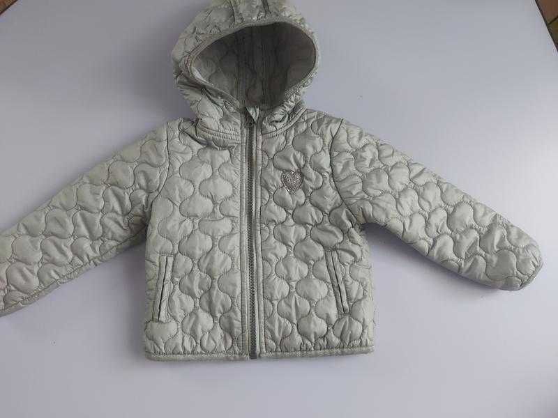 Стеганная демисезонная куртка для девочки verbaudet