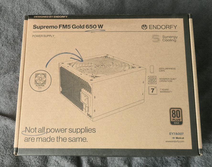 ENDORFY Supremo FM5 Gold 650W – 80 PLUS Gold – modularny – gwarancja