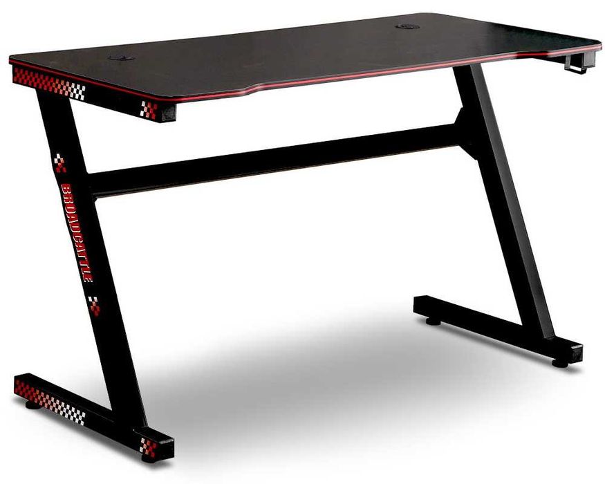 Nowoczesne BIURKO gamingowe / komputerowe - DUŻE 120x60 cm