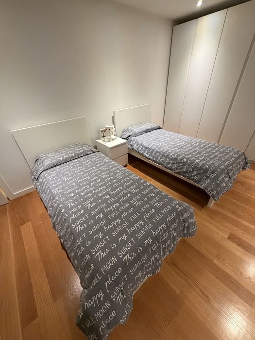 2 Camas IKEA MALM 90×200 + 2 Colchões Emma Original