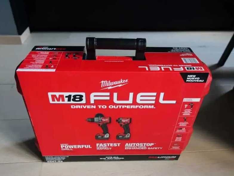 Zestaw wiertarka zakrętarka Milwaukee M18™FUEL™ FPP2A3-502X / 3697-22 z USA