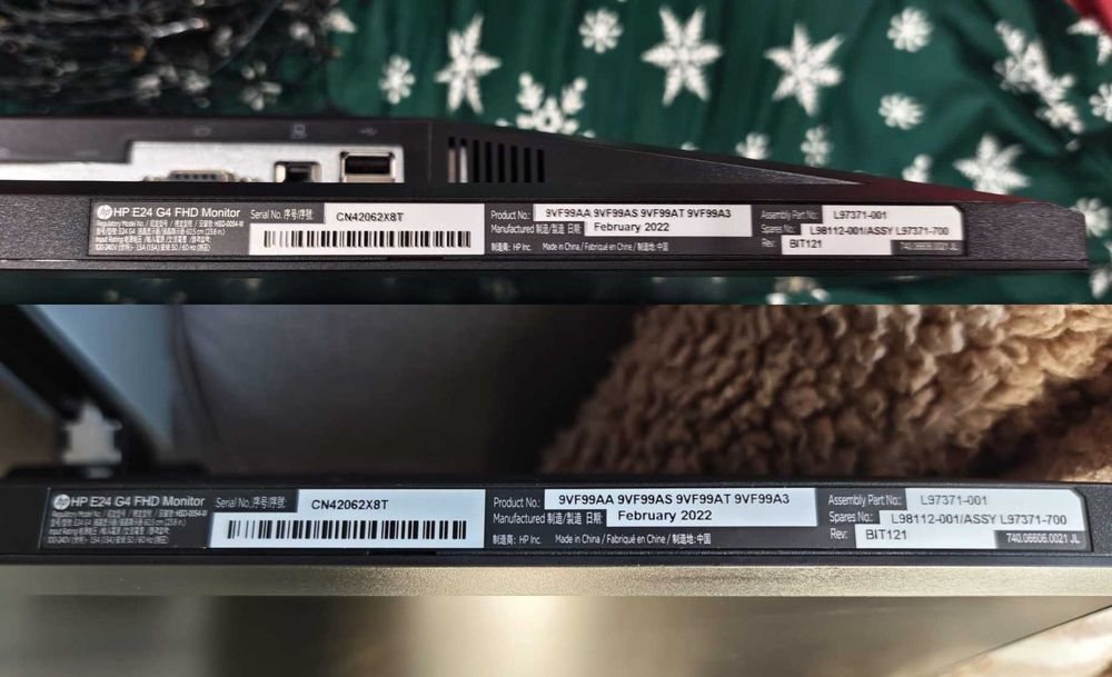 Monitor HP E24 G24 24" (ideał)