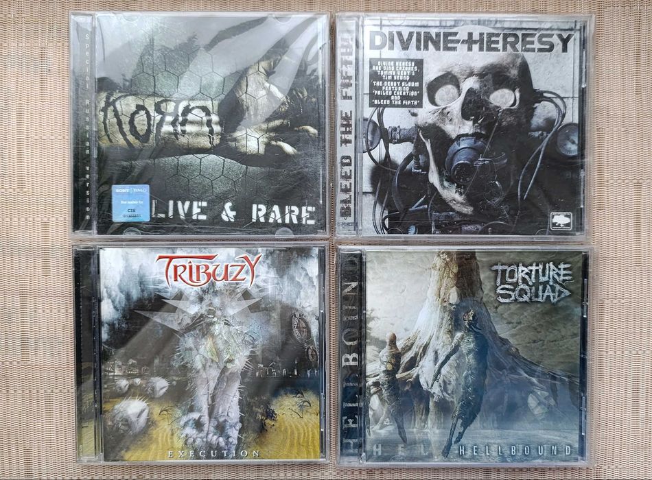 CD DVS,Warlock,Mendeed,Tankard Otep Korn Drone Deicide.
