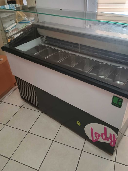 Witryna do lodów gałkowych Framec - 7 kuwet
