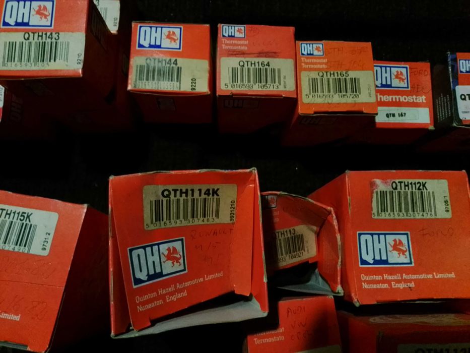 Clássicos antigos termostatos falanges