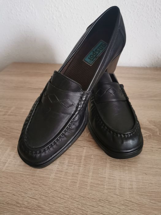 Mokasyny damskie ze skóry naturalnej rozmiar 41, okazja!