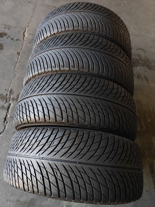 R18 255/45 103T XL Michelin Pilot Alpin⁵  комплект зимових шин майже 25-го року виробництва виробник Іспанія протектор 7 мм