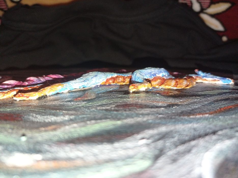 Объемная картина дракон акрил 30×20