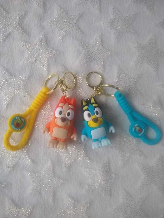 Breloczki Bluey brelok breloczek Blue i Bingo