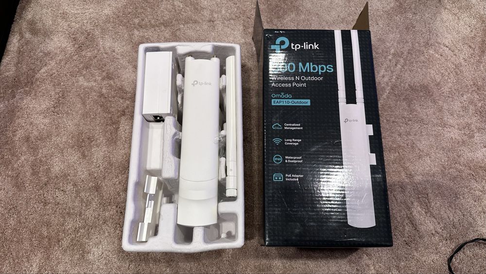 TP-Link EAP110-Outdoor NOWY – Wi-Fi do ogrodu – darmowa wysyłka