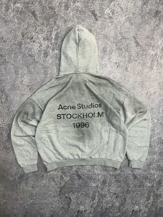 Acne Studios STOCKHOLM 1996 フーディ　L Acne Studios Stockholm 1996 Hoodie худі gray худи сіра кофта М С Л