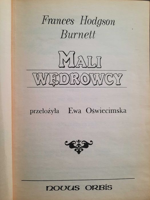 Mali wędrowcy - F.H. Burnett