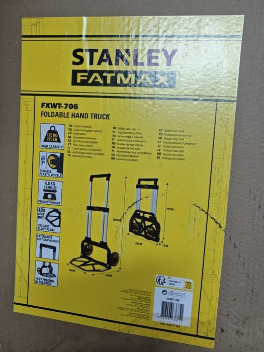 Carro de mão Stanley Fatmax FXWT-706