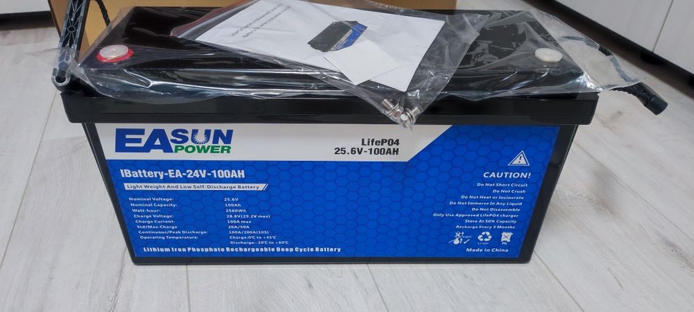Акумулятор EASUN 24V 100AH