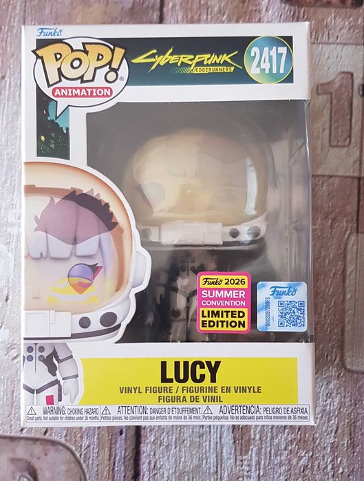 Funko Pop Lucy in Spacesuit SDCC 2026 limited edition #2417