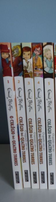 Colégio das Quatro Torres (1 a 5) – Enid Blyton