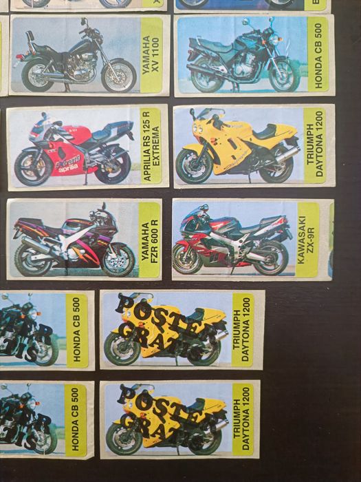 Cromos motas bubble gum