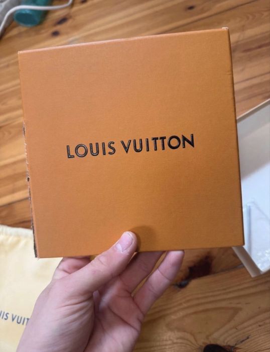 Pasek męski Louis Vuitton czarny