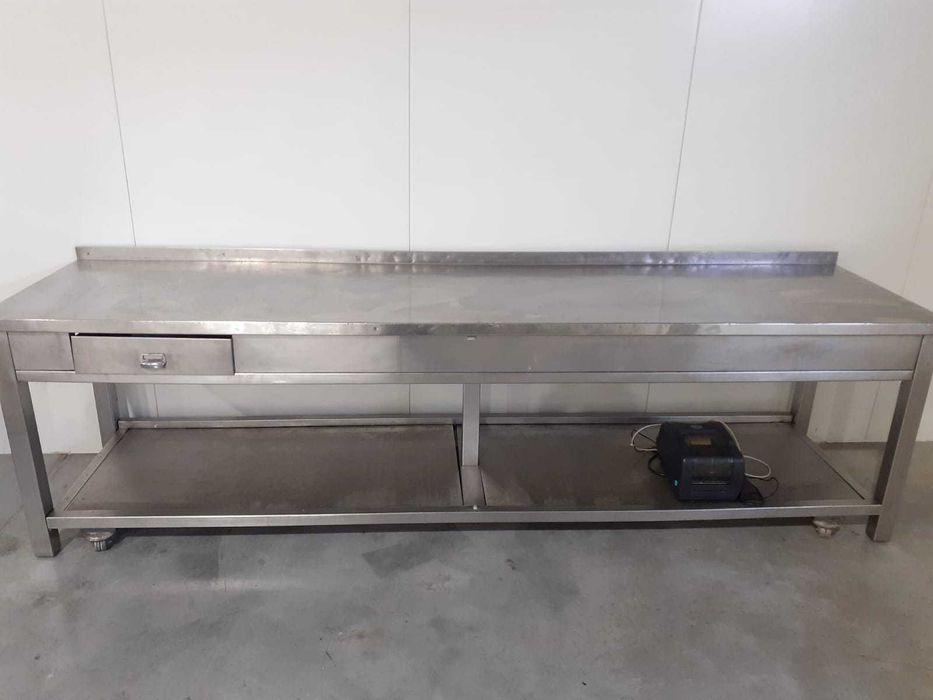 Mesa de Inox Indústira/Restauração