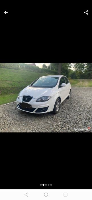 Seat altea  Biały na części