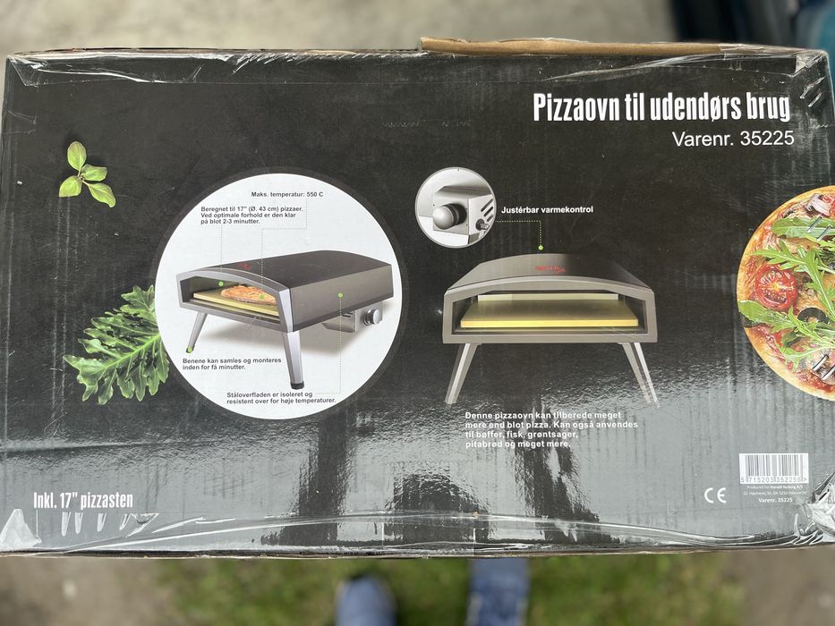 Piecyk do pizzy gazowy