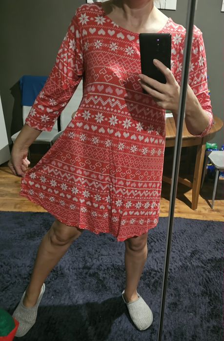 Koszula nocna Świąteczna