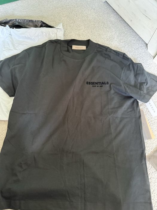 Koszulka Essentials Fear of God czarna rozmiar S
