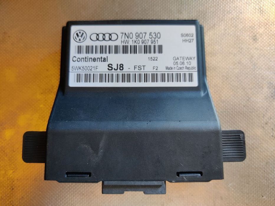 Moduł Gateway Sterownik Skoda Octavia II FL VW Golf VI Seat Leon Audi A3 7N0907530