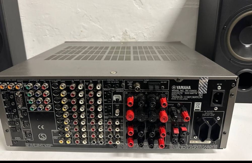 7.1 amplituner Yamaha RX-V2600, mocny 190watt, YPAO, HDMI,