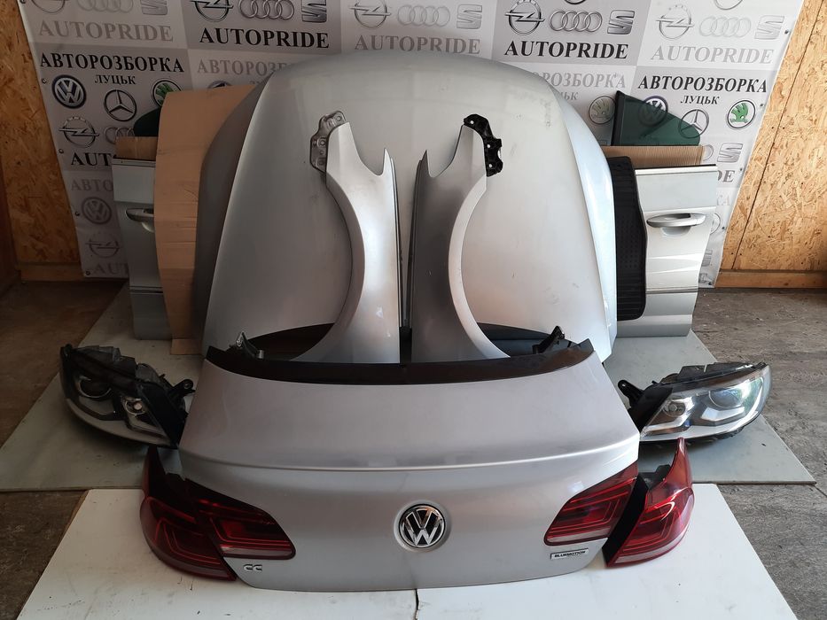 Фара фонар Passat CC, крыло капот Пассат СС