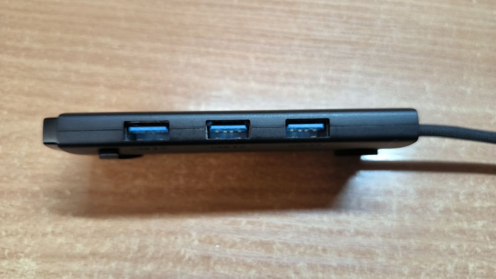 Baseus usb hub на 4 порти type-A, кабель 1 метр